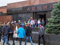 Entrada al Mausoleo de Lenin