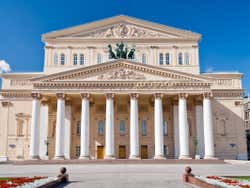 Fachada del Teatro Bolshoi