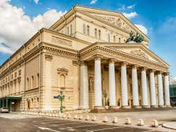 Fachada del Teatro Bolshoi